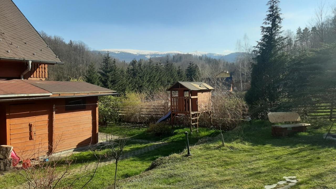 Chata Gorska Sowa Dla 12 Osob, 4 Sypialnie,Salon Z Kominkiem Villa Podgórzyn Exterior foto